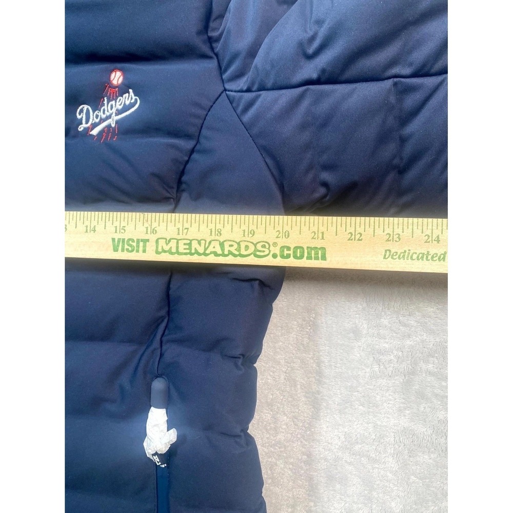 Cutter & Buck Los Angeles Dodgers Mountain Ridge Puffer Jacket Womens Medium - Picture 3 of 9